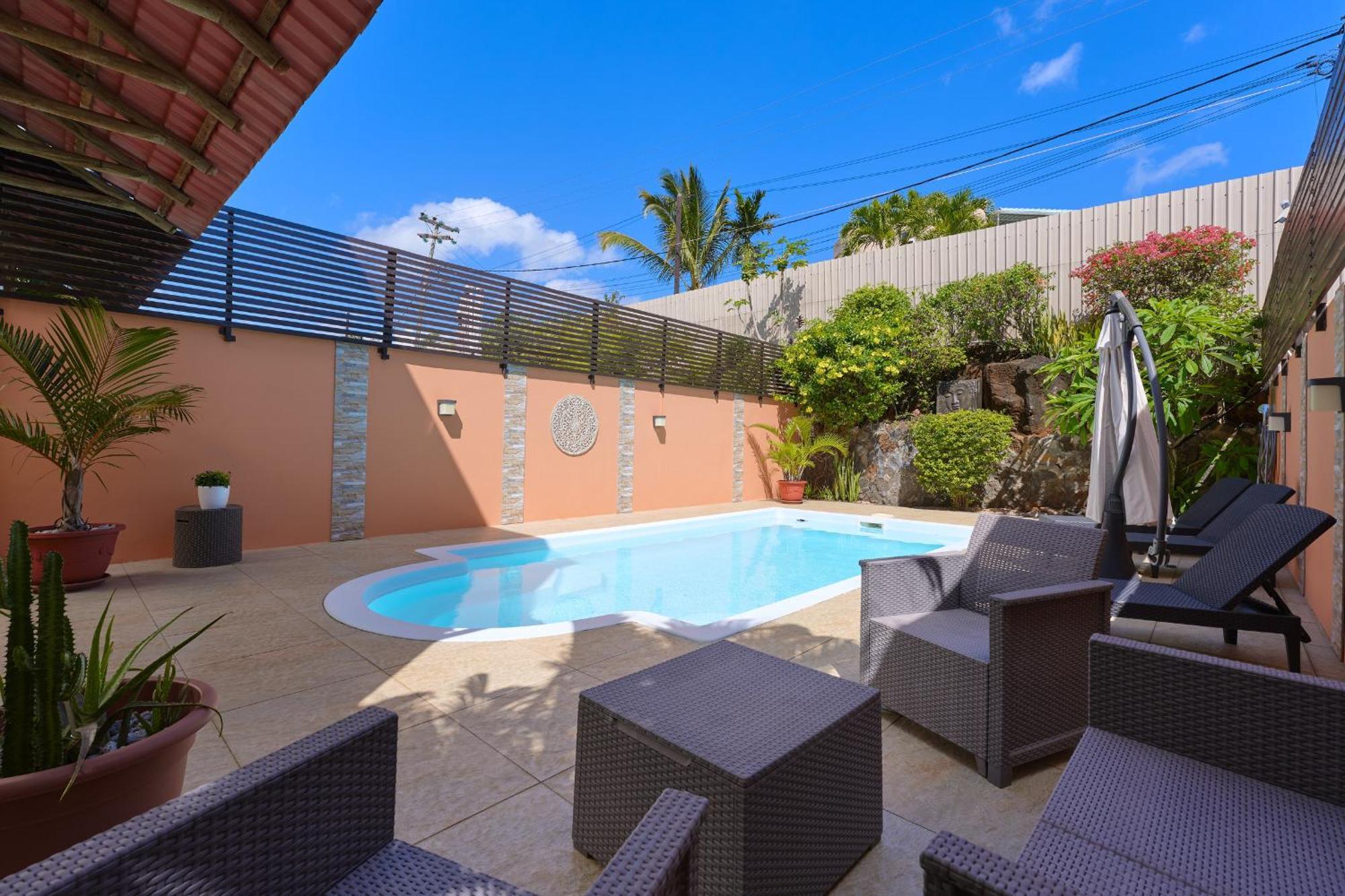 Villa Pearl, 3 Chambres, Piscine Privee A Pointe Aux Piments Exterior photo