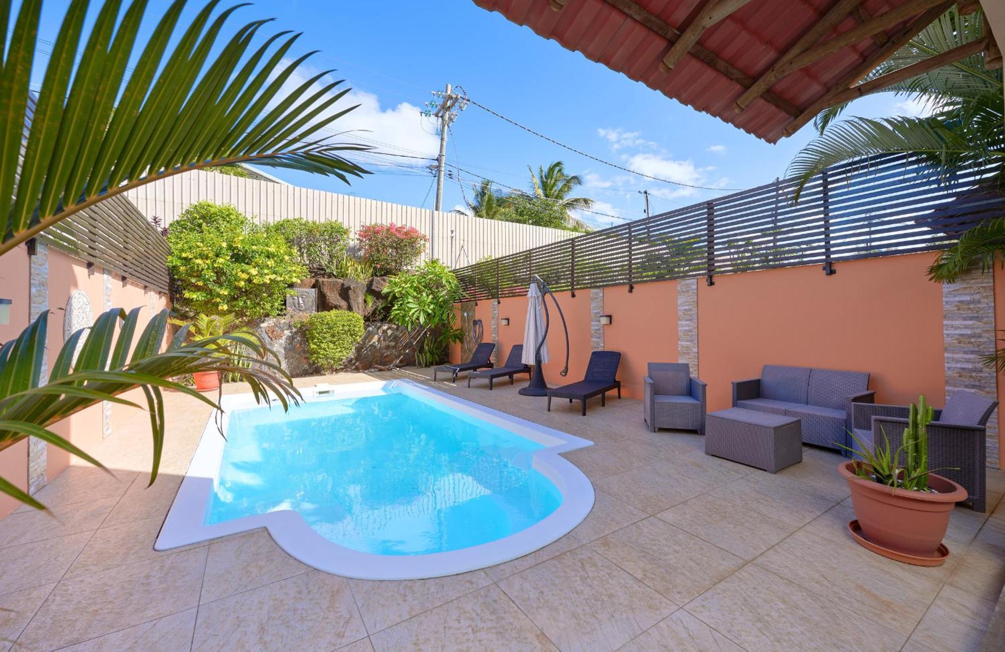 Villa Pearl, 3 Chambres, Piscine Privee A Pointe Aux Piments Exterior photo