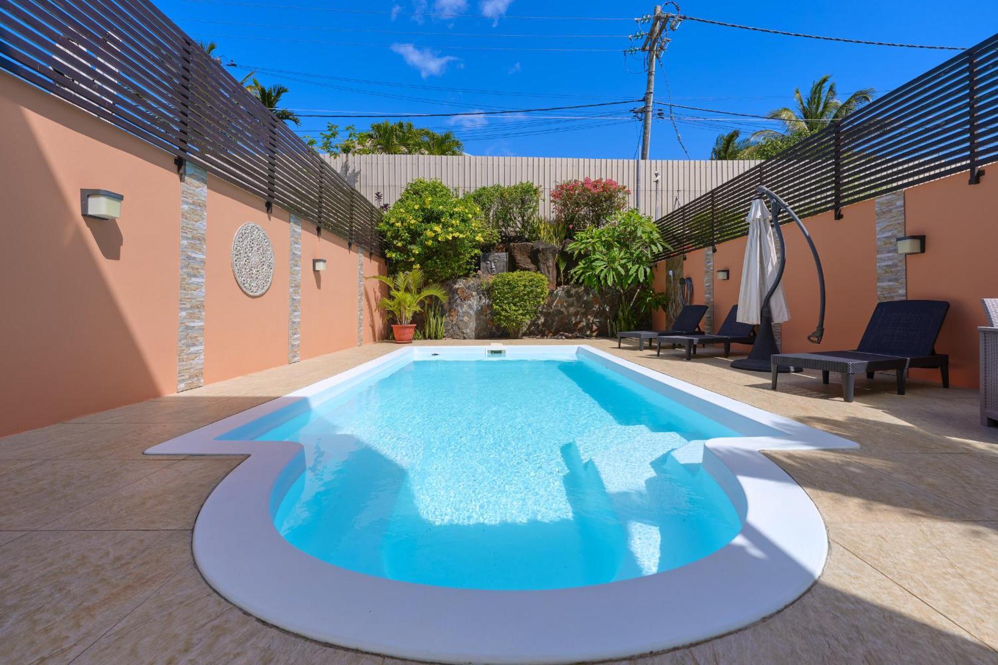 Villa Pearl, 3 Chambres, Piscine Privee A Pointe Aux Piments Exterior photo