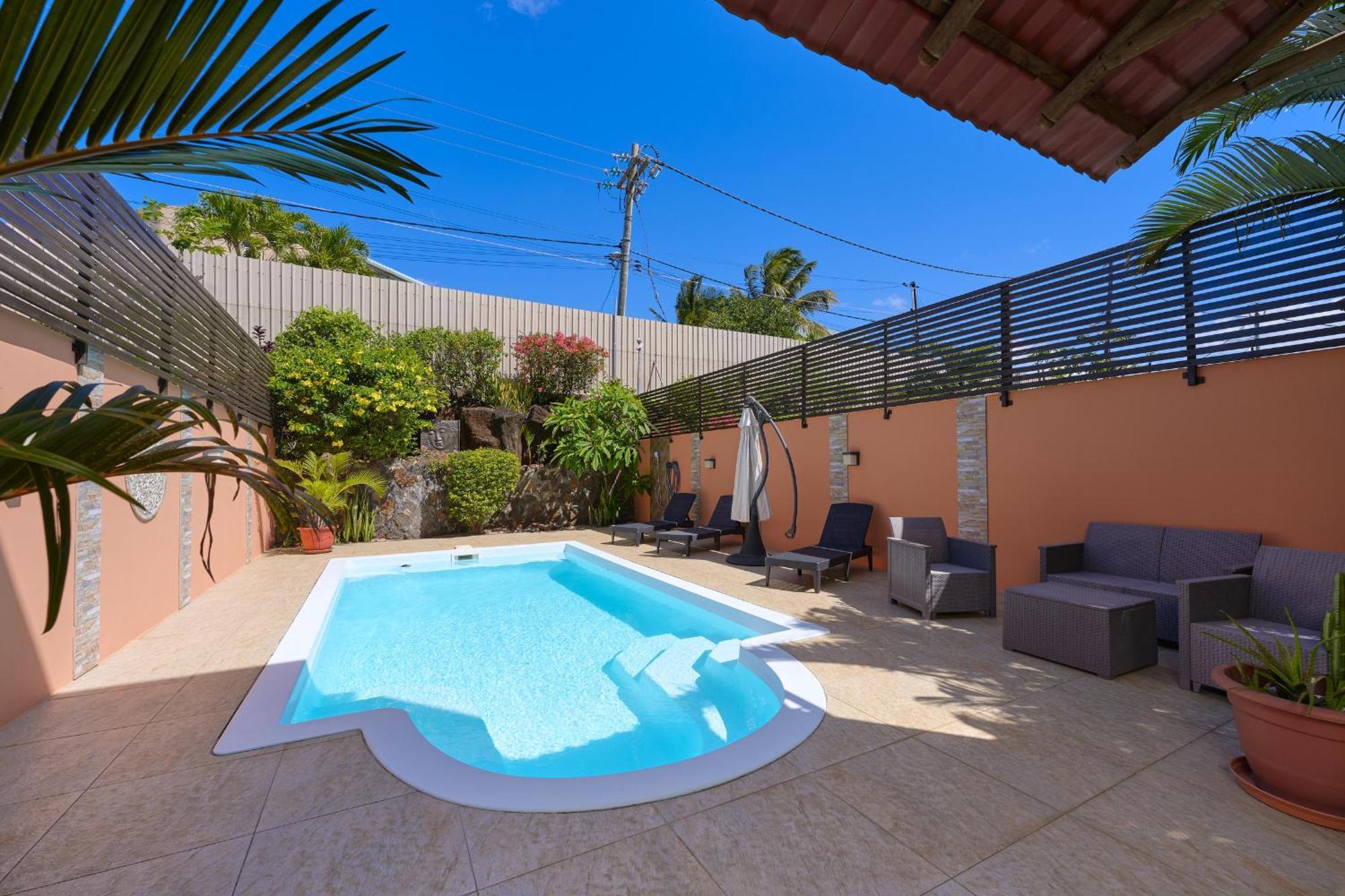 Villa Pearl, 3 Chambres, Piscine Privee A Pointe Aux Piments Exterior photo